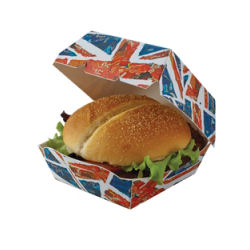 Union Jack Fast Food Boxes