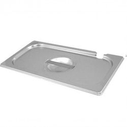 Stainless Steel Gastronorm Notched Lids