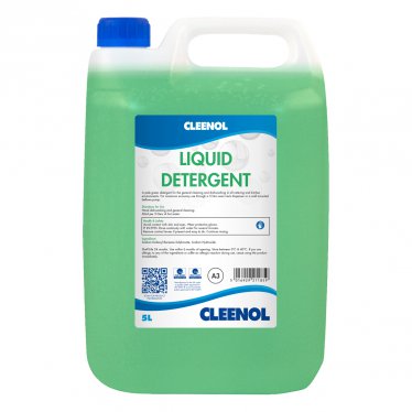 STANDARD GREEN WASHING UP LIQUID DETERGENT  10% 5L Standard, Green, Washing, Up, Liquid, Detergent, 10%, Cleenol