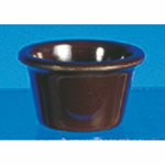 118ml / 4 oz, 85mm / 3 3/8?  Contemporary Ramekin, Chocolate 