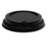 Black Sip Through lids 12/16oz  (case 1000 ) 