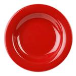 13 oz, 9 1/4in / 235mm Salad Bowl, Pure Red (4 Pack) 