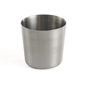  14 oz Round Appetizer Cup, Stainless Steel Brushed, 3.375” dia x 3.375” H 