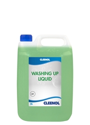 GREEN WASHING UP LIQUID 15% 5L Green, Washing, Up, Liquid, 15%, Cleenol