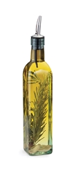 16 oz Prima Oil & Vinegar Bottle with Stainless Steel Pourer 