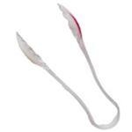 229mm / 9" Scallop Grip Tong, Polycarbonate, Clear 
