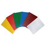 24? X 18? X 1/2? (610mm x 457mm x 13mm) Cutting Board, HDPE, 6 color set 