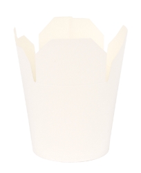 32oz Round White Food Pail (500 Pack) 