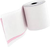 3ply Kitchen Printer Roll White/Pink/White  76x76x12.7mm 