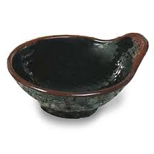 5 oz, 4 7/8? X 4 1/4? / 125mm X 110mm Dip Bowl, Tenmoku (12 Pack) 