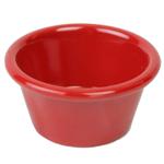 75ml / 2 1/2 oz, 73mm / 2 7/8? Contemporary Ramekin, Pure Red  