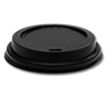 8oz (80mm) PS lids, black (x1000) 