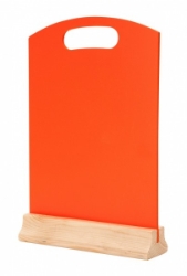A4 Hand Held Menu Board - ORANGE (Each) A4, Hand, Held, Menu, Board, ORANGE, Beaumont