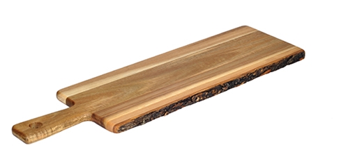  Acacia Display Paddle Board, 20 x 6 x 0.625” 