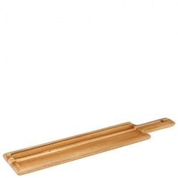 Acacia Handled Board 17 x 4.75” / 43 x 12cm (6 Pack) 
