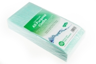 All Purpose Cloth - Green Striped 60x30cm Medium Duty 40GSM (x50) 