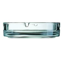 Ashtray Stackable - Clear 3.5” 9cm (24 Pack) Ashtray, Stackable, Clear, 3.5", 9cm