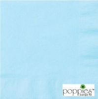 Baby Blue 33cm 2ply Napkins (2000 Pack) 