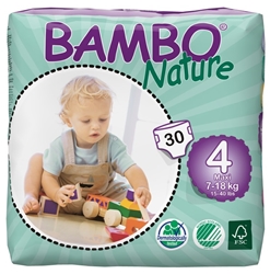 Bambo Nature Maxi 4 7-18kg (30 Pack) Abena, Bambo, Nature, Maxi, 4, *, 718kg