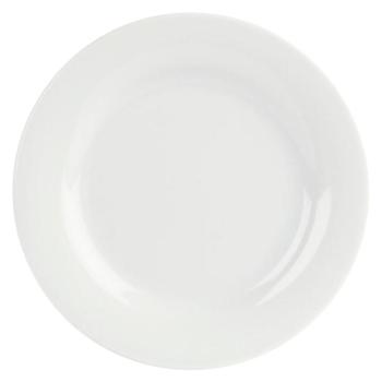 Banquet Wide Rim Plate 28cm/11” (Pack of 6) 