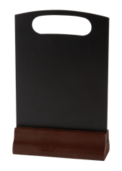 Black Board A4 21x32cm Portrait (Pack of 1) 
