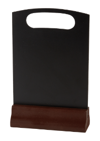 Black Board A4 21x32cm Portrait (Pack of 1) 