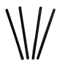 Black Plastic PS Frosted Plastic Stirrer  140mm 