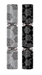 Black & Silver Sparkle Deluxe Cracker 14” (50 Pack) - SW-C504-BSP-O