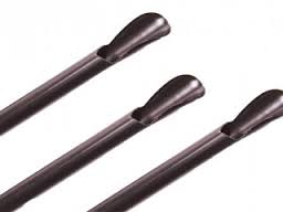 Black 8" Spoon Straws (x200) 