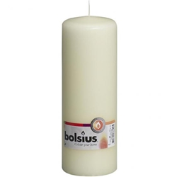 Bolsius® Professional Pillar Candle 200mm x 70mm Ivory (12 Pack) Bolsius, Professional, Pillar, 200mm, 70mm, Ivory, bolsius
