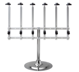 Bracket Stand Single Pillar Port 6 H/B (Each) Bracket, Stand, Single, Pillar, Port, 6, H, B, Beaumont