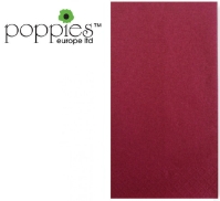 Burgundy Pre-Folded 2 Ply 40cm Napkins (2000 Pack) 