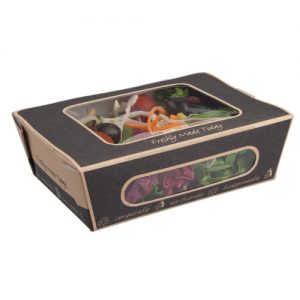 Cafe Today Tuck-top Salad Pack 825 ml (slate grey) 