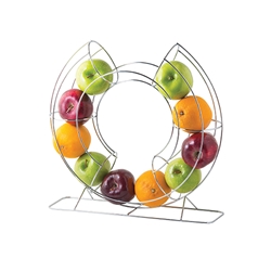Circular Fruit Basket ”O”, 15 x 14.75 x 4” 