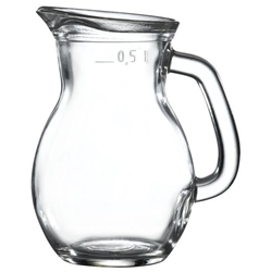 Classic Glass Jug 0.5L / 17.5oz (6 Pack) Classic, Glass, Jug, 0.5L, 17.5oz, Nevilles