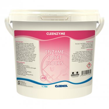 Cleenzyme Enzyme Toilet Blocks (1.1kg Pack) Cleenzyme, Enzyme, Toilet, Blocks, Cleenol