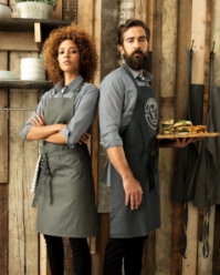 Colours bib apron 