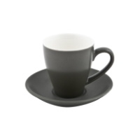 Cono Cappuccino Cup 200ml Slate (Pack of 6) 