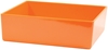Contemporary Melamine Staight Sided Bowl Orange (25.5x25.5x7.5cm) 4 Litre 