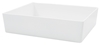 Contemporary Melamine Staight Sided Bowl White (51x15x7.5) 4.5 Litre 