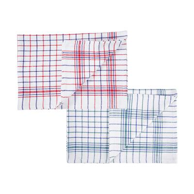  Cotton Check Tea Towel (10 Pack) 