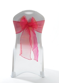 Crystal Chair Sashes - Burgundy Gold 8”x108” (5 Pack) 