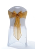 Crystal Chair Sashes - Copper Gold 8”x108” (5 Pack) 