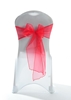 Crystal Chair Sashes - Red Sash 8”x108” (5 Pack) 