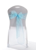 Crystal Chair Sashes - Tiffany Blue 8”x108” (5 Pack) 