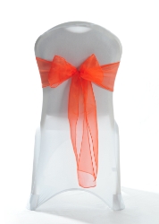 Crystal Chair Sashes - Tiger Lilly 8”x108” (5 Pack) 