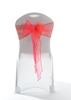 Crystal Chair Sashes - Yellow Red 8”x108” (5 Pack) 