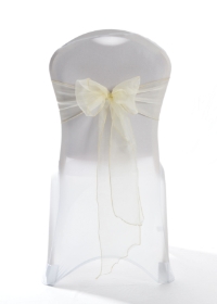 Crystal Chair Sashes - Maize 8”x108” (5 Pack) 