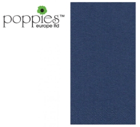 Dark Blue Pre-Folded 2 Ply 40cm Napkins (2000 Pack) 