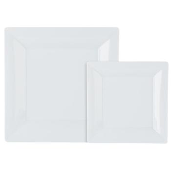 Deep Square Plate 21cm/8.25” (Pack of 6) 